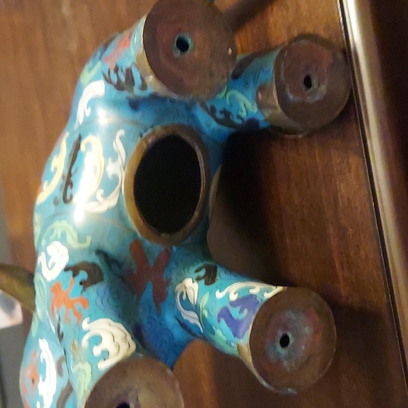 Chinese Cloisonne elephant - Picture 5 of 5